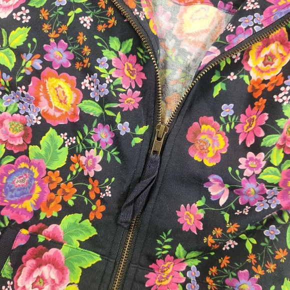 Johnny Was Cantero Floral Printed Tracksuit Jacket Joggers Sweatsuit Lounge - Picture 6 of 13